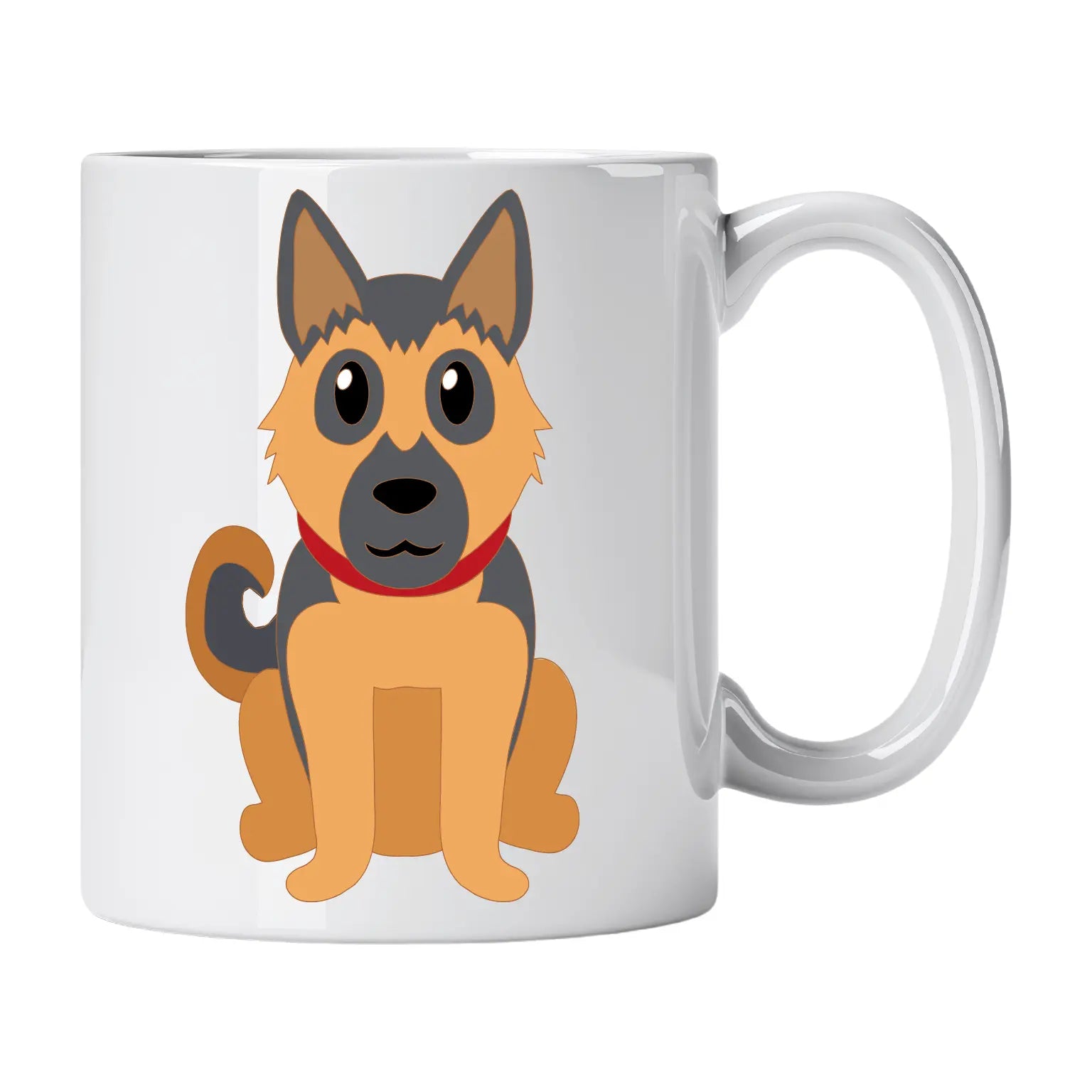 Caneca de Cerâmica Cão Pastor Alemão | Cucawik