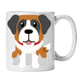 Caneca de Cerâmica Cão São Bernardo | Cucawik