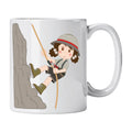 Caneca de Cerâmica Alpinista Mulher | Cucawik