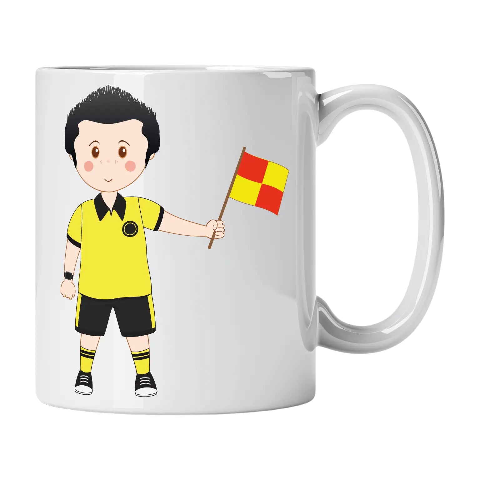 Caneca Árbitro Assistente de Futebol Cucawik