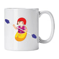 Caneca de Cerâmica Canoísta Mulher | Cucawik