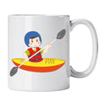 Caneca de Cerâmica Canoísta Homem | Cucawik