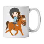 Cucawik Horse Riding Mug
