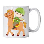 Cucawik Horse Riding Mug