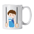 Caneca de Cerâmica Ginástica Artística de Argolas | Cucawik