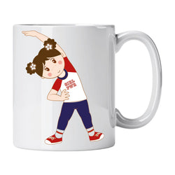Caneca de Cerâmica Ginástica | Cucawik