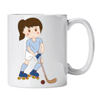 Cucawik Roller Hockey Player Mug