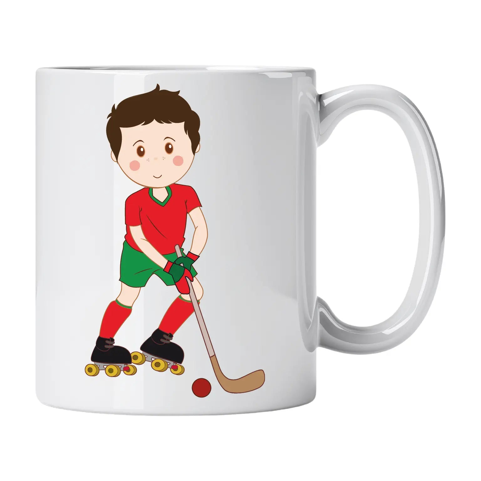 Cucawik Roller Hockey Player Mug