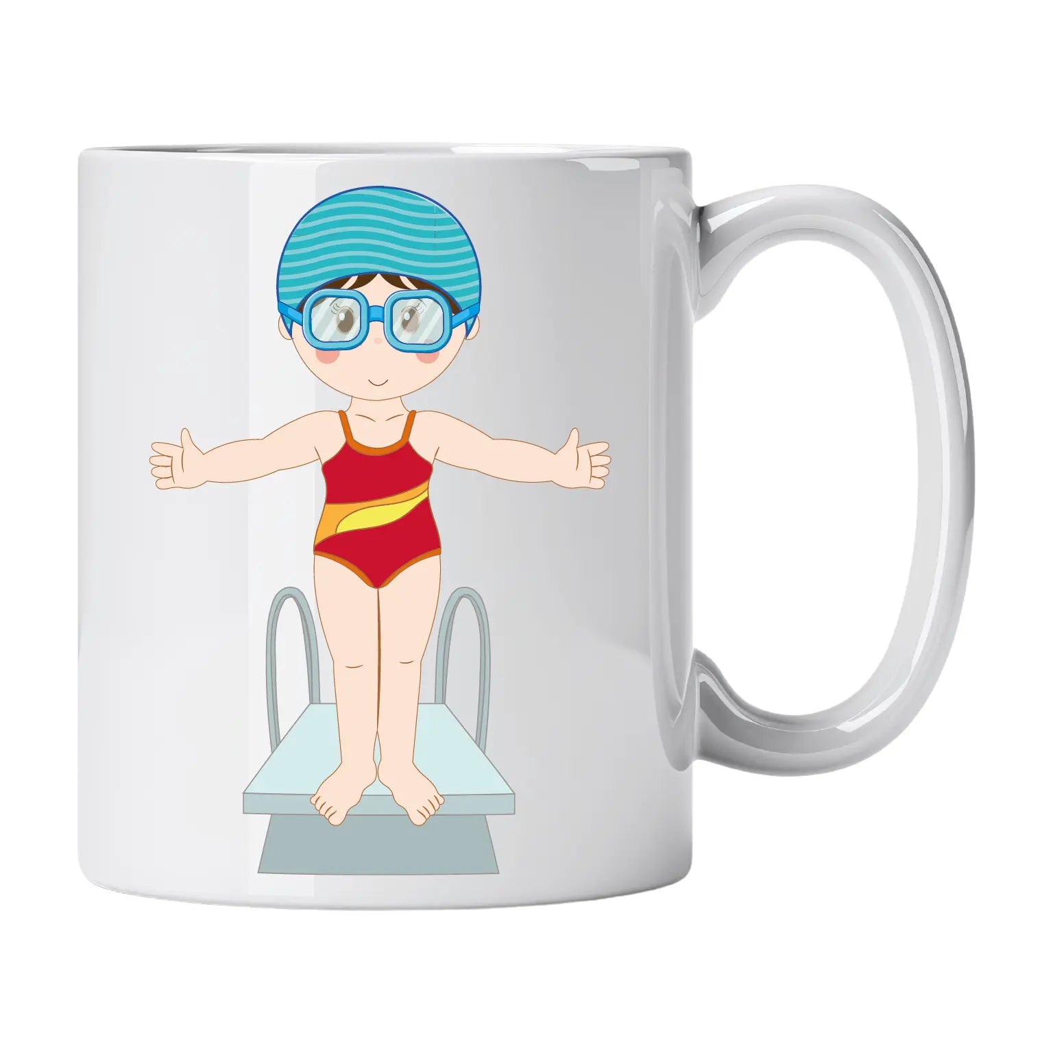 Caneca de Cerâmica Nadadora | Cucawik