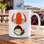 Caneca de Cerâmica Paraquedista em ambiente lifestyle | Cucawik