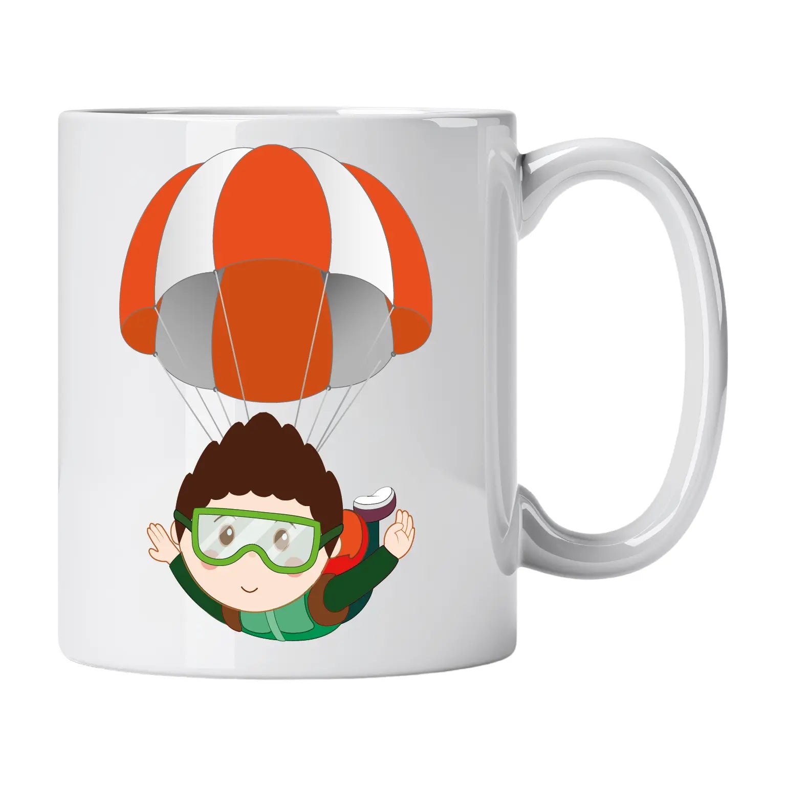 Caneca de Cerâmica Paraquedista | Cucawik