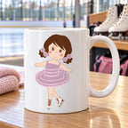 Caneca de Cerâmica Patinadora em ambiente lifestyle | Cucawik