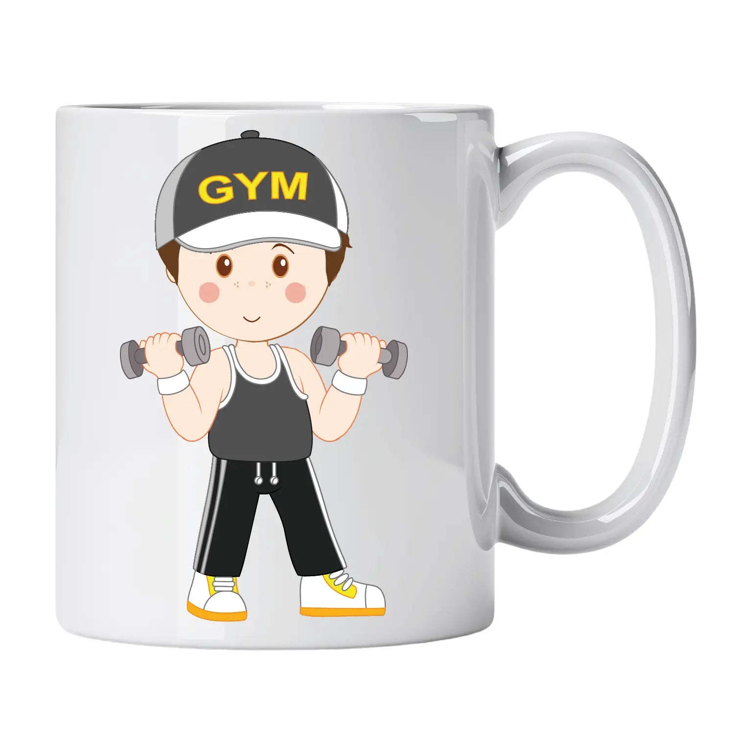 Caneca de Cerâmica Personal Trainer Homem | Cucawik
