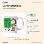 Caneca de Cerâmica Treinadora de Futebol — Características | Cucawik