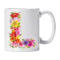 Caneca com Letra de Flores L Cucawik - Cucawik
