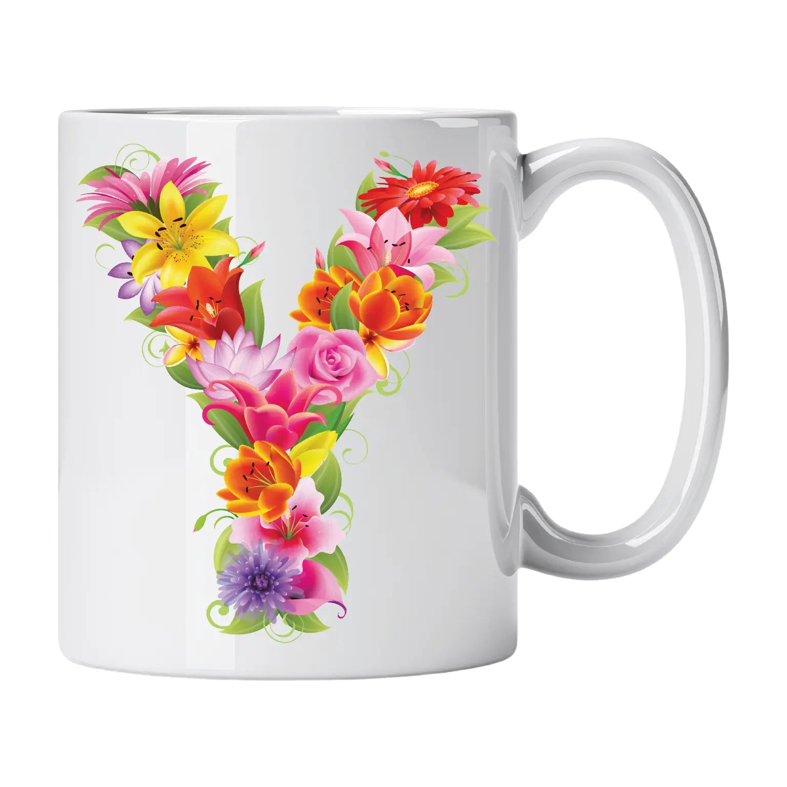 Caneca com Letra de Flores Y Cucawik - Cucawik