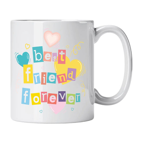 Caneca com Frase "Best Friend Forever" Cucawik - Cucawik