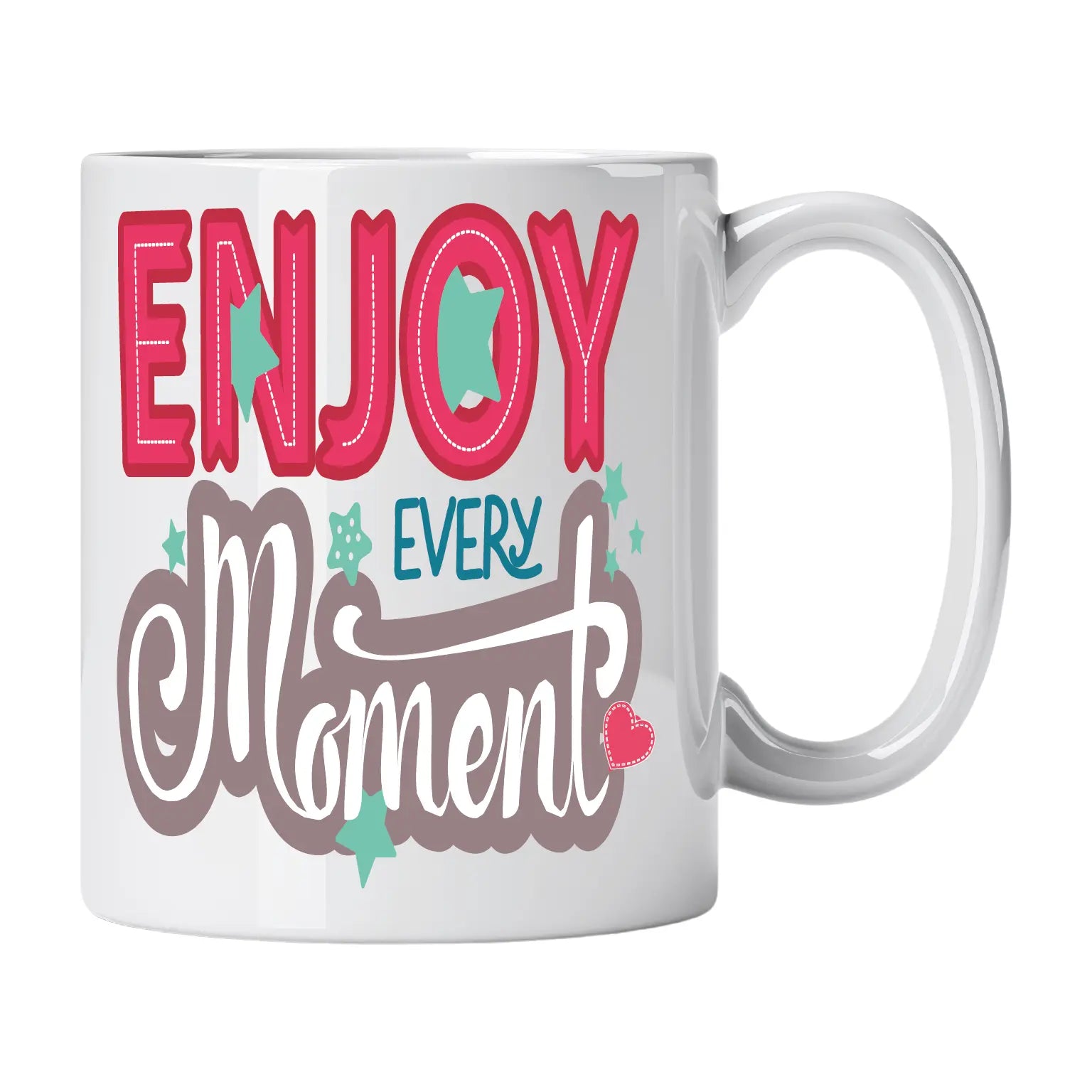 Caneca com Frase "Enjoy Every Moment" Cucawik - Cucawik