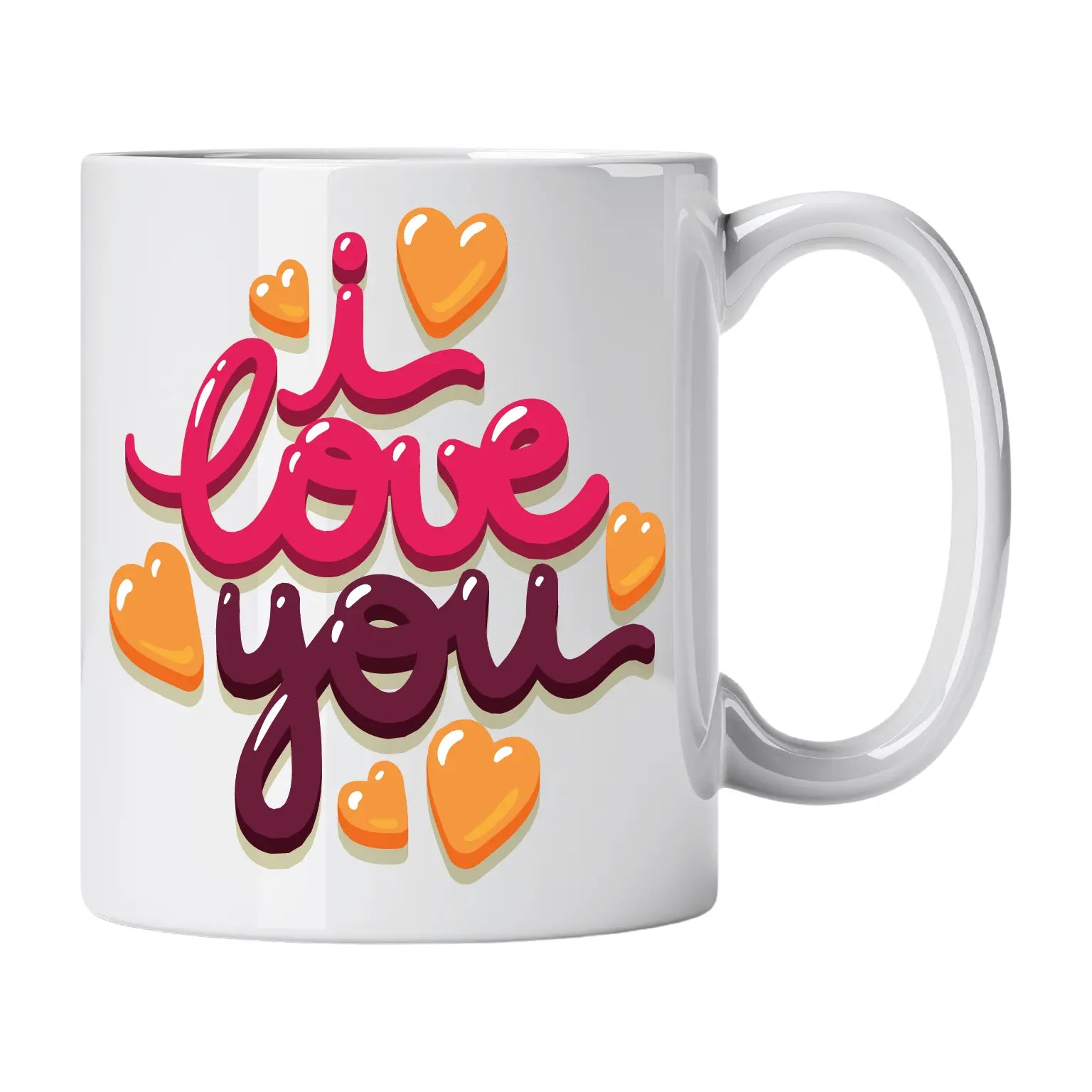 Caneca com Frase "I Love You" Cucawik - Cucawik