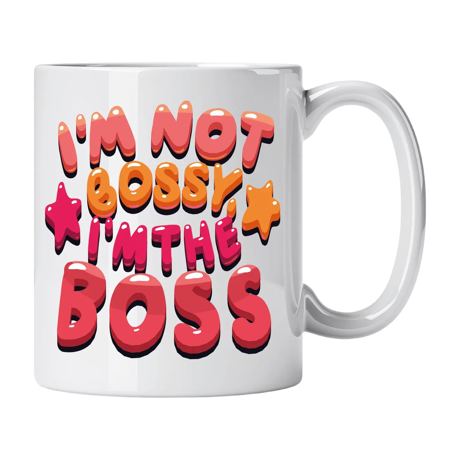Caneca com Frase "I'm Not Bossy; I'm the Boss" Cucawik - Cucawik