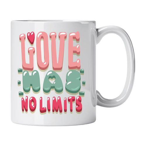 Caneca com Frase "Love Has No Limits" Cucawik - Cucawik