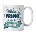 Caneca com Frase "Melhor Primo do Mundo" Cucawik - Cucawik