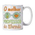 Caneca com Frase "O Melhor Professor do Mundo" Cucawik - Cucawik