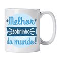 Caneca com Frase "Melhor Sobrinha do Mundo!" Cucawik - Cucawik