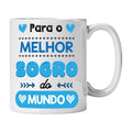 Caneca com Frase "Para o Melhor Sogro do Mundo" Cucawik - Cucawik