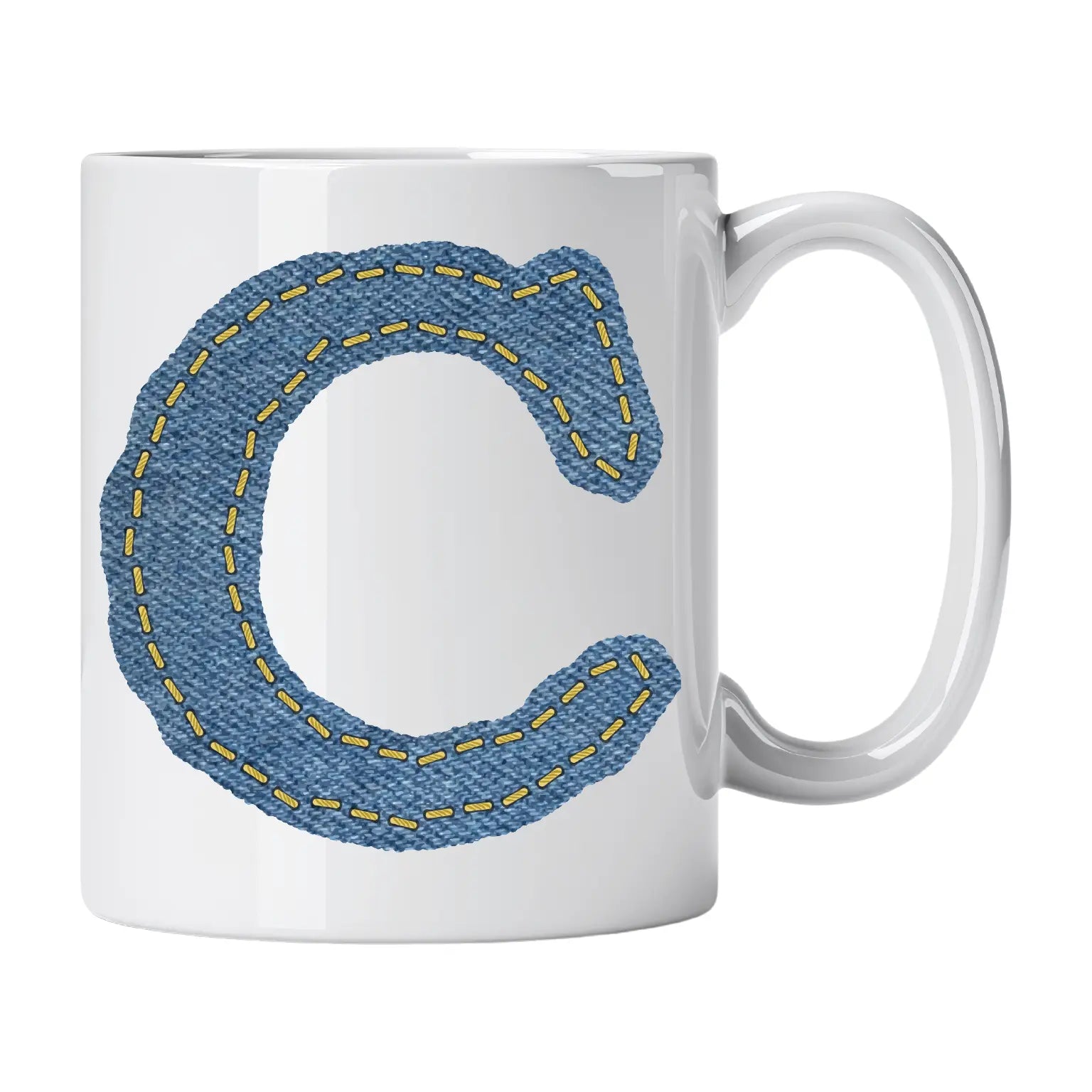 Caneca com Letra de Ganga C Cucawik - Cucawik