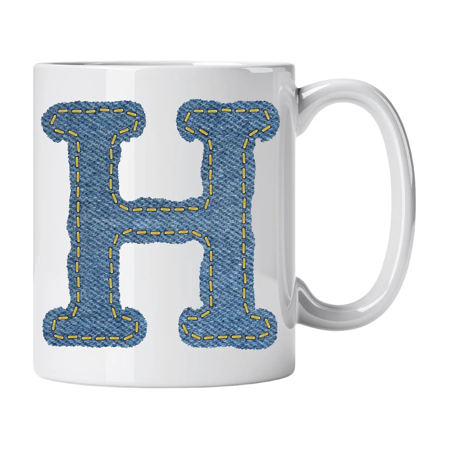 Caneca com Letra de Ganga H Cucawik - Cucawik