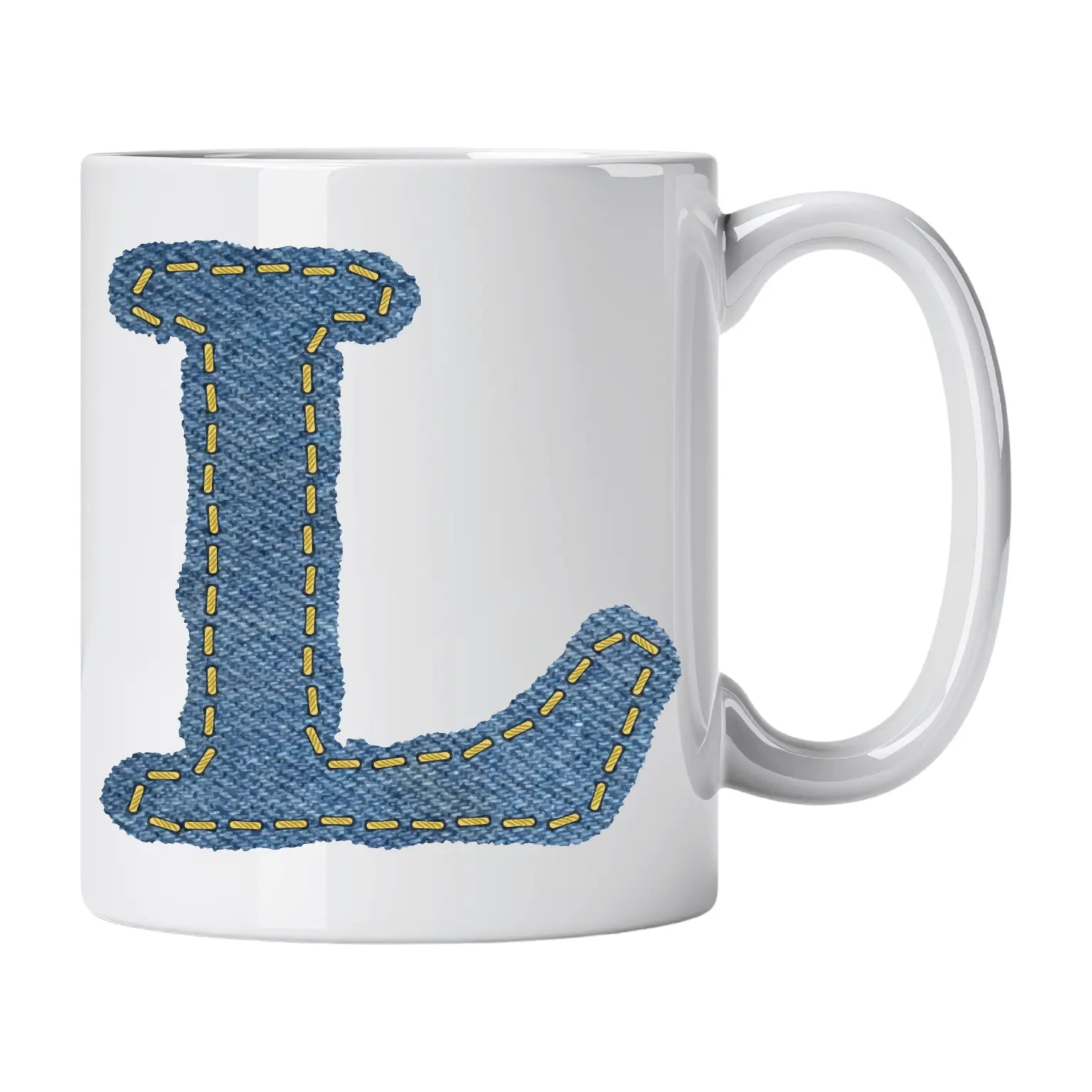 Caneca com Letra de Ganga L Cucawik - Cucawik