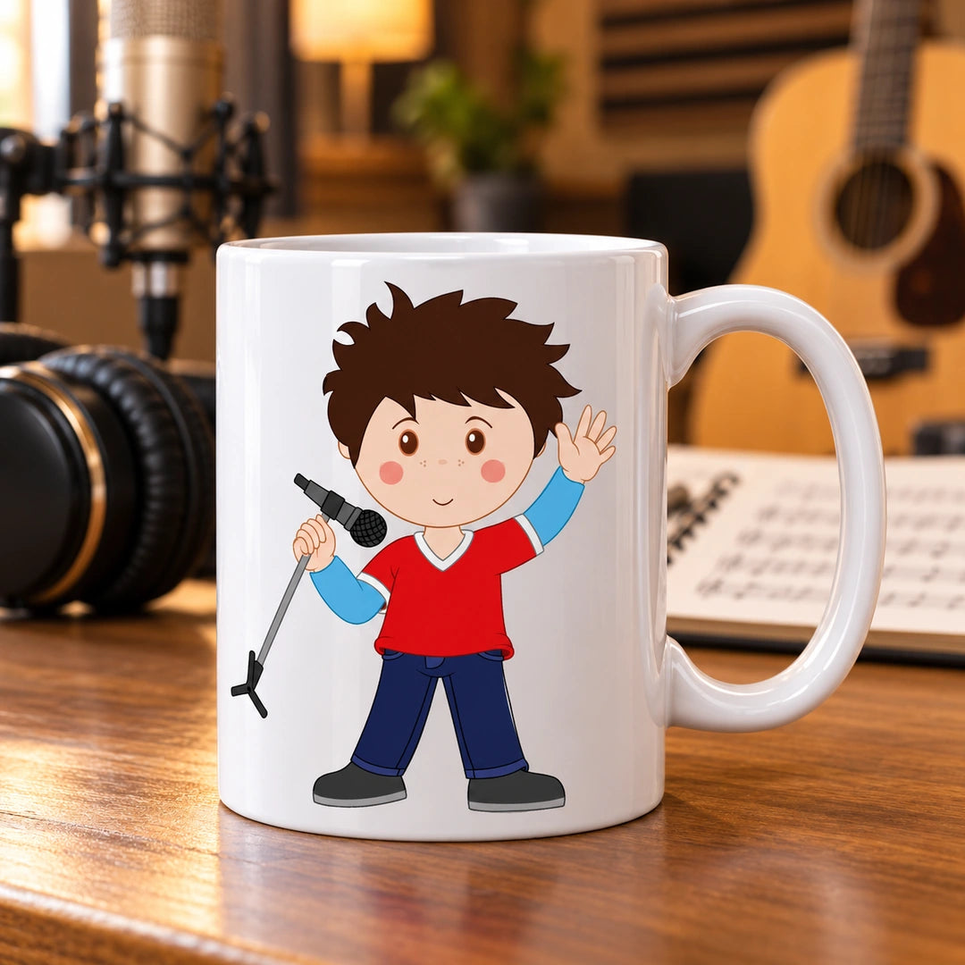 Caneca de Cerâmica Cantor em ambiente lifestyle | Cucawik