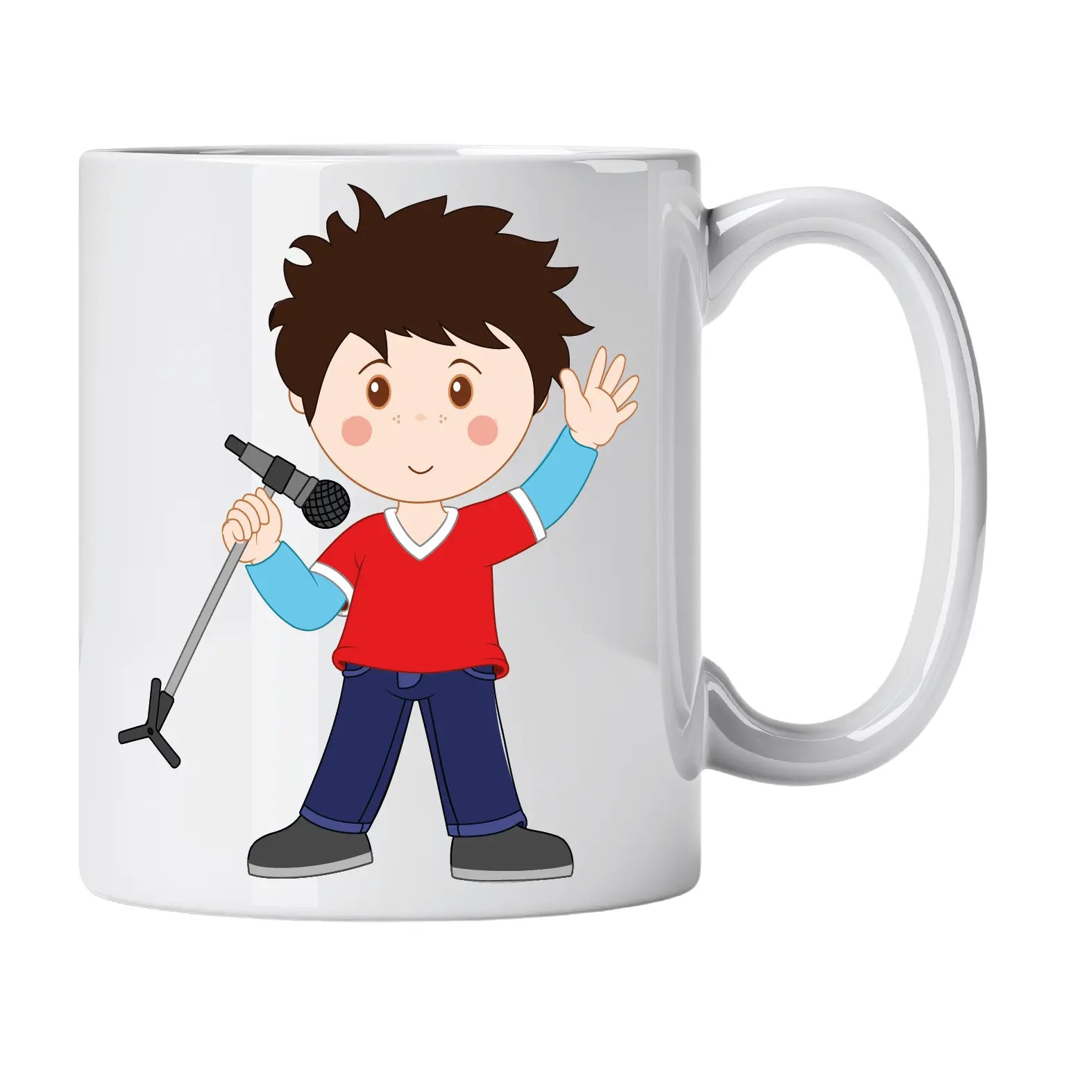 Caneca Cantor e Cantora Cucawik