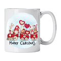Caneca com Gnomos de Natal no Comboio | Cucawik