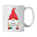 Caneca com Gnomo de Natal "Merry Christmas" | Cucawik