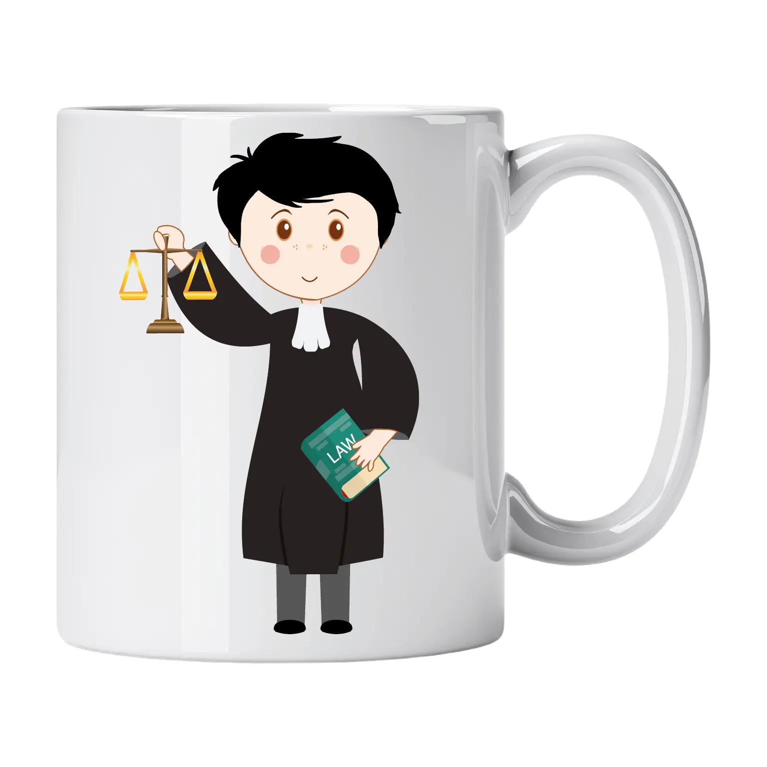 Caneca Advogado e Advogada Cucawik