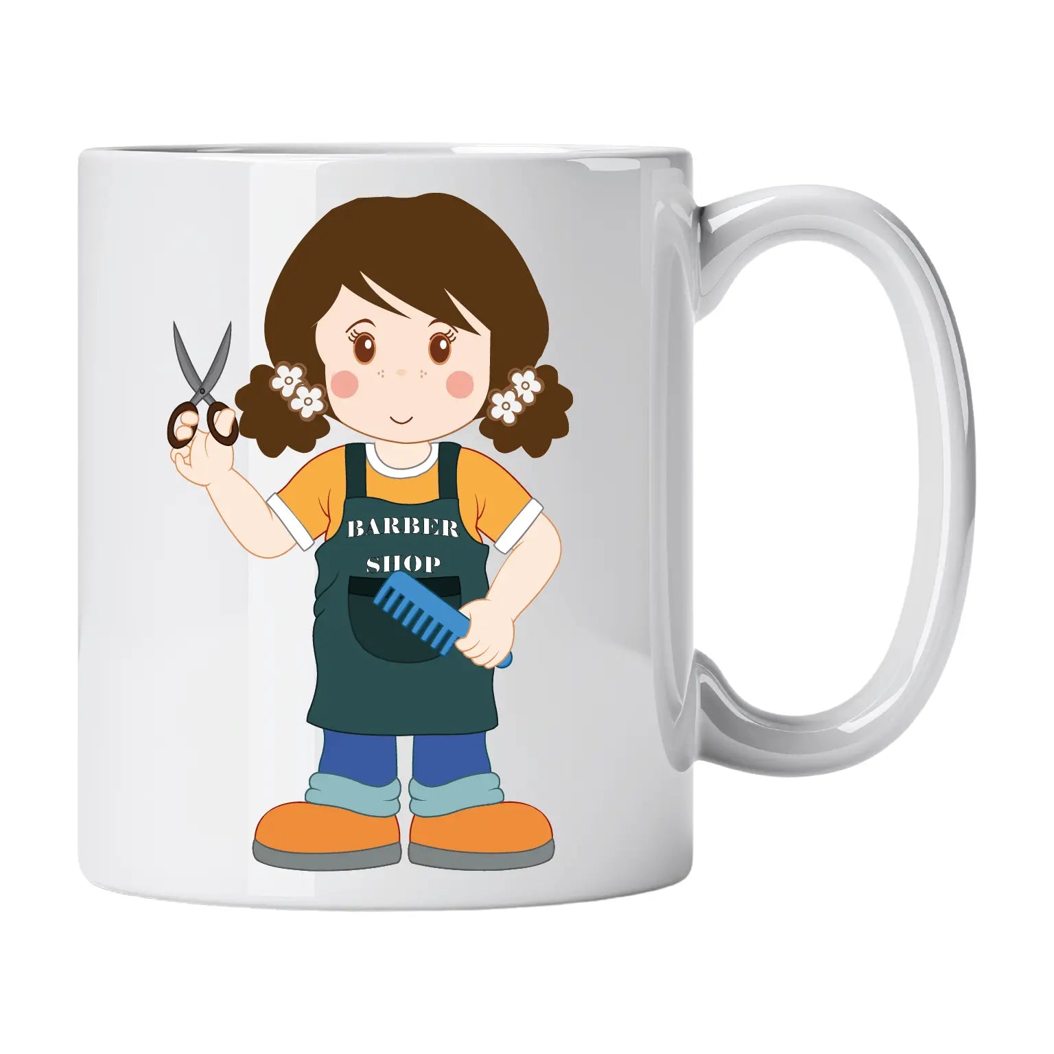 Caneca Barbeiro e Barbeira Cucawik