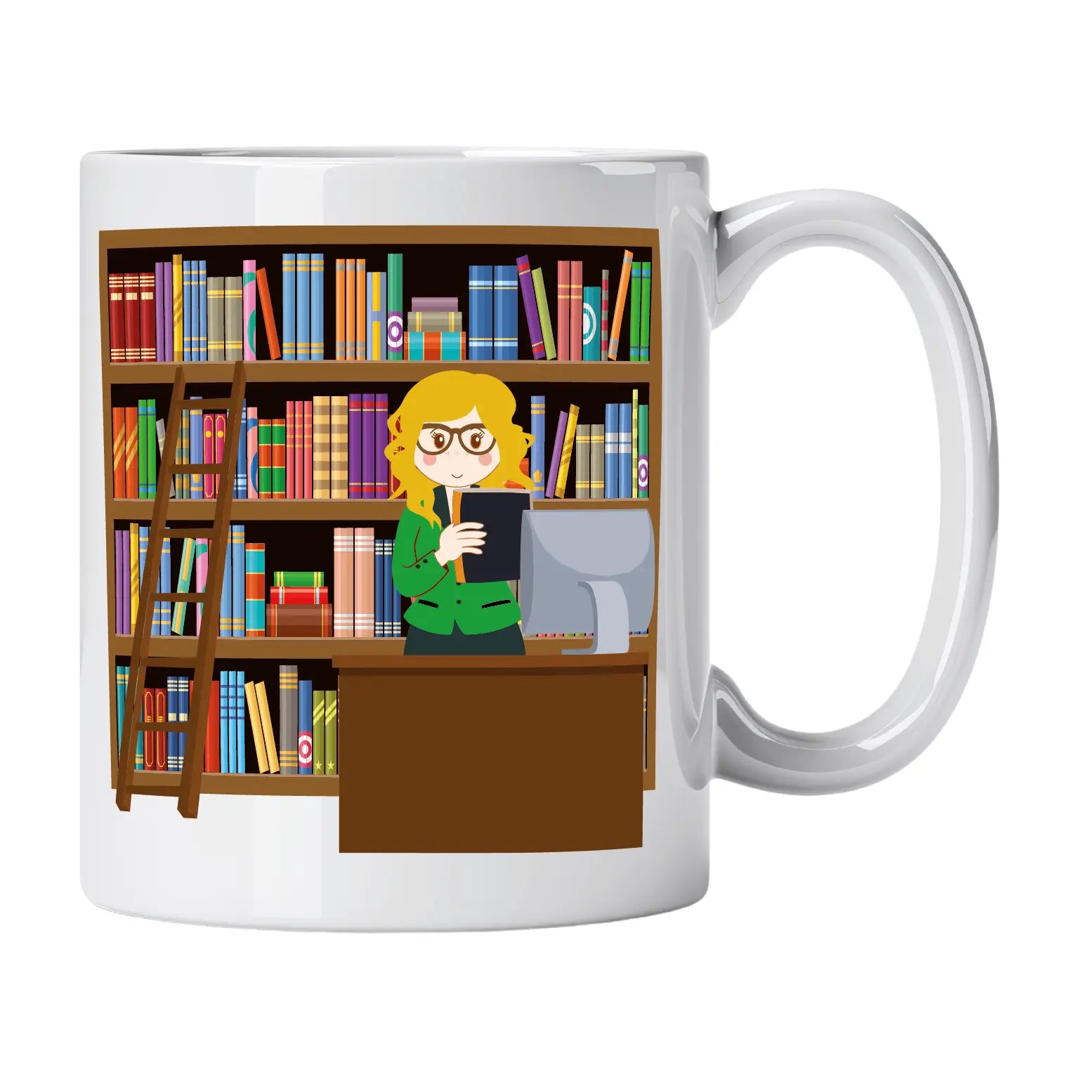 Caneca Bibliotecária Cucawik