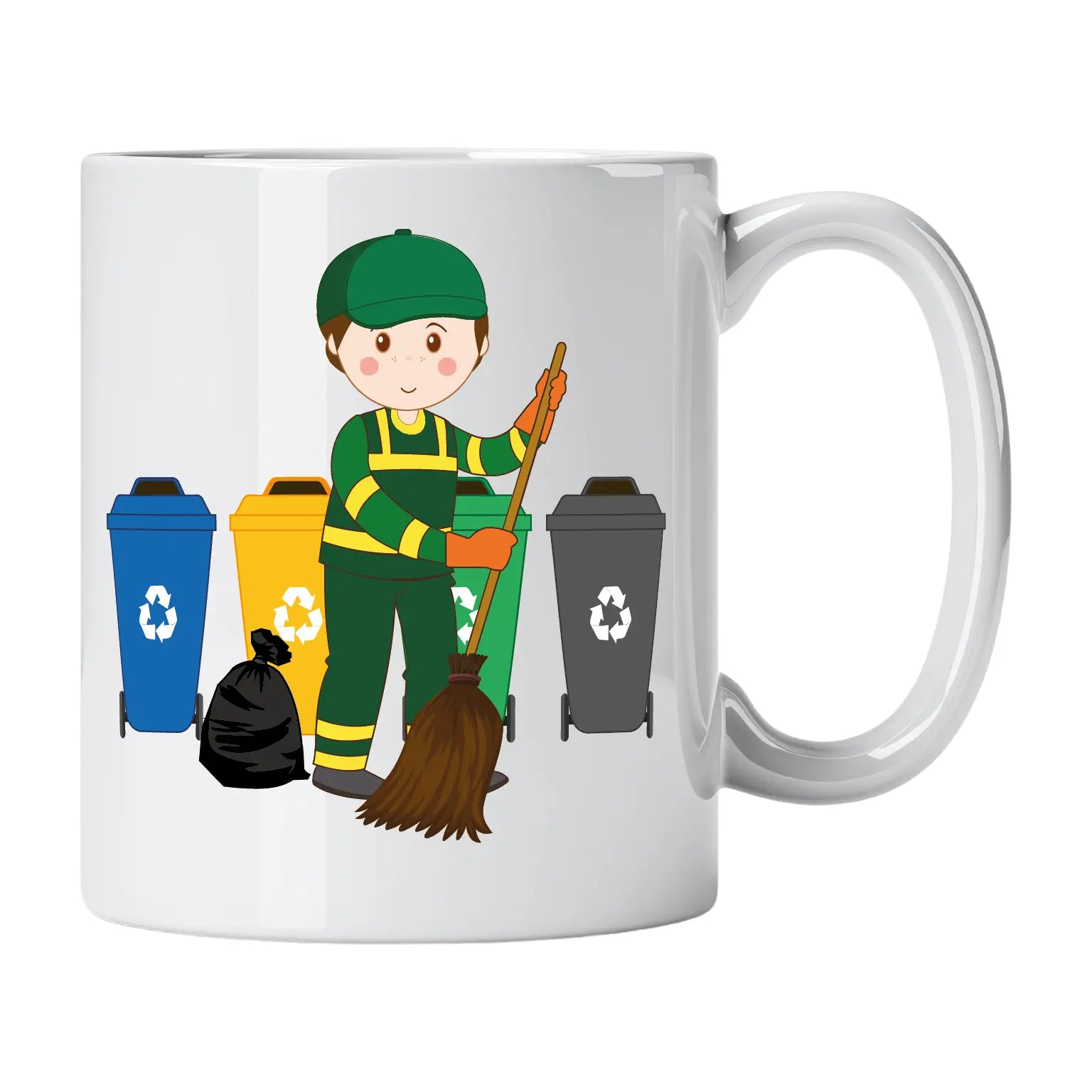 Caneca Cantoneiro de Limpeza Cucawik