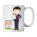 Caneca de Cerâmica Consultor Imobiliário | Cucawik