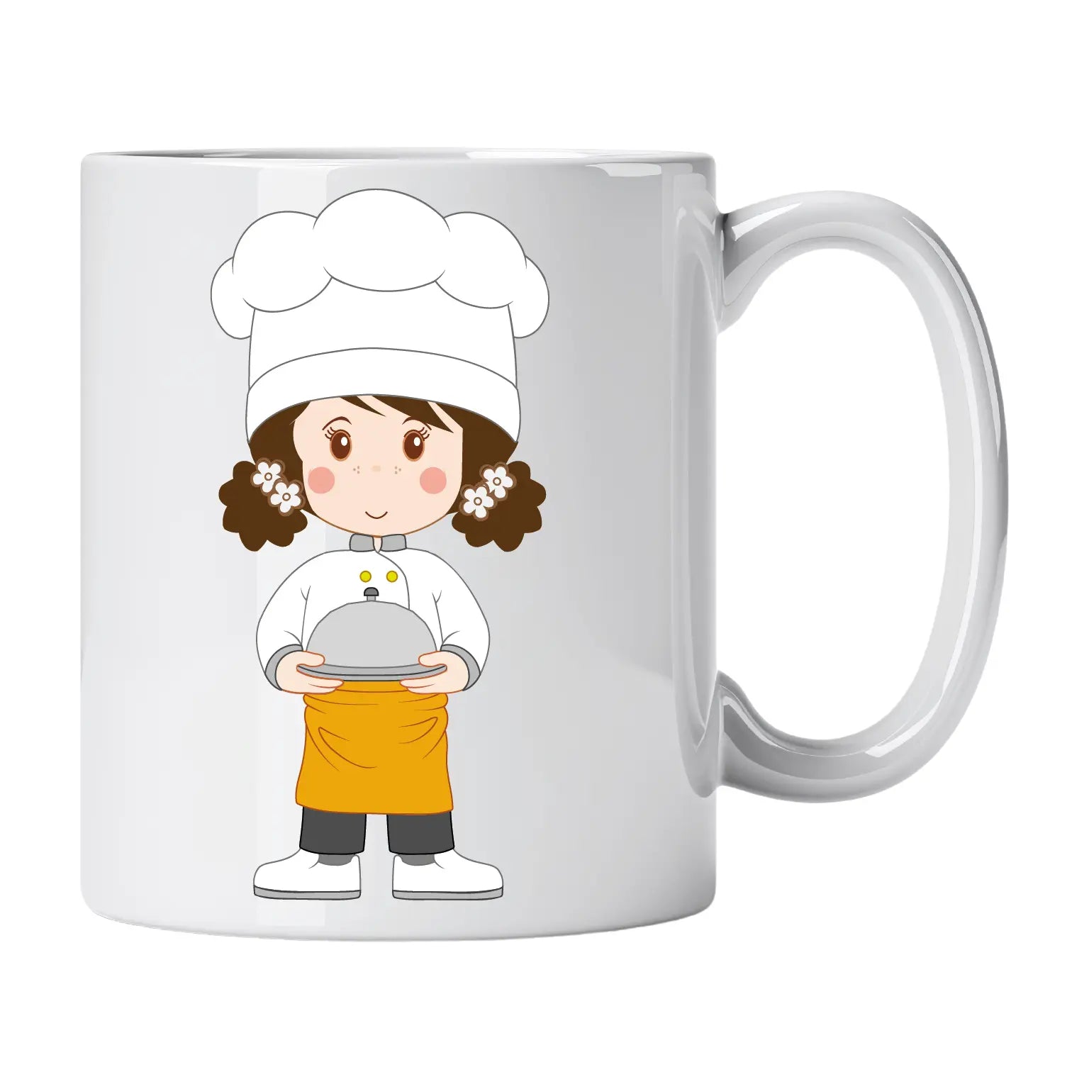 Caneca de Cerâmica Cozinheira | Cucawik