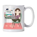 Caneca de Cerâmica Designer Mulher | Cucawik