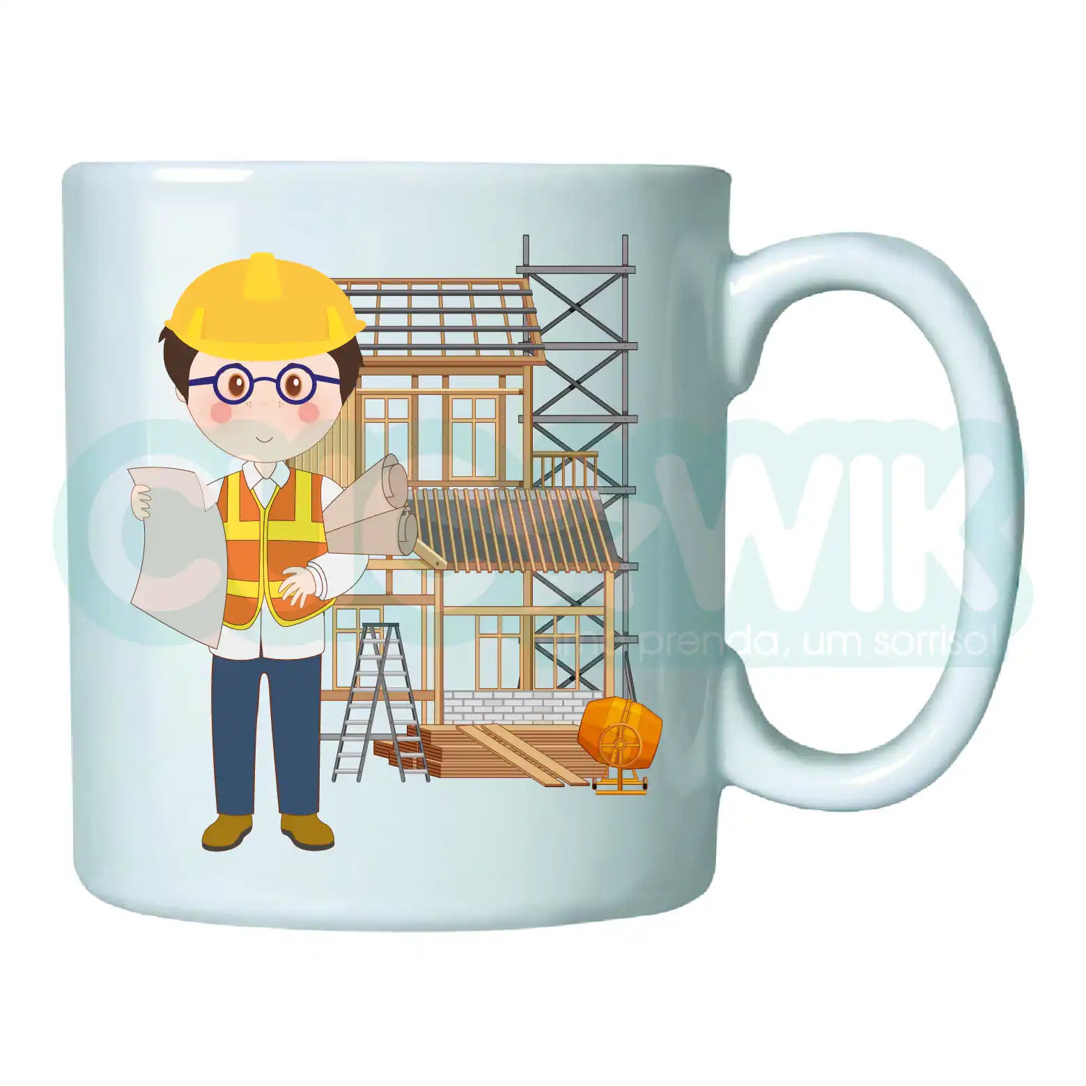 Canecas de Cerâmica com Profissões (Masculinas)