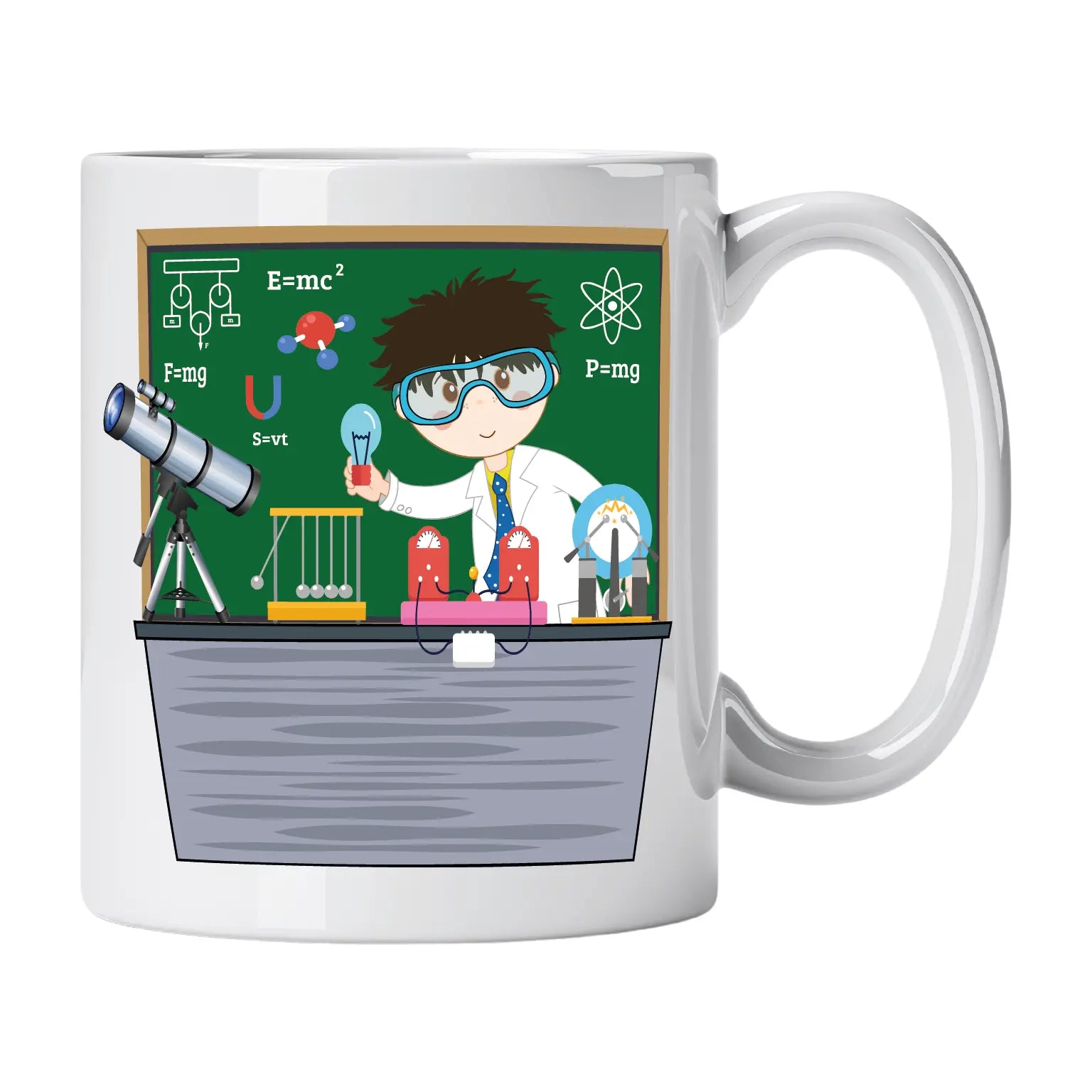Caneca de Cerâmica Engenheiro Físico | Cucawik