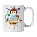 Caneca de Cerâmica Engenheiro Informático | Cucawik