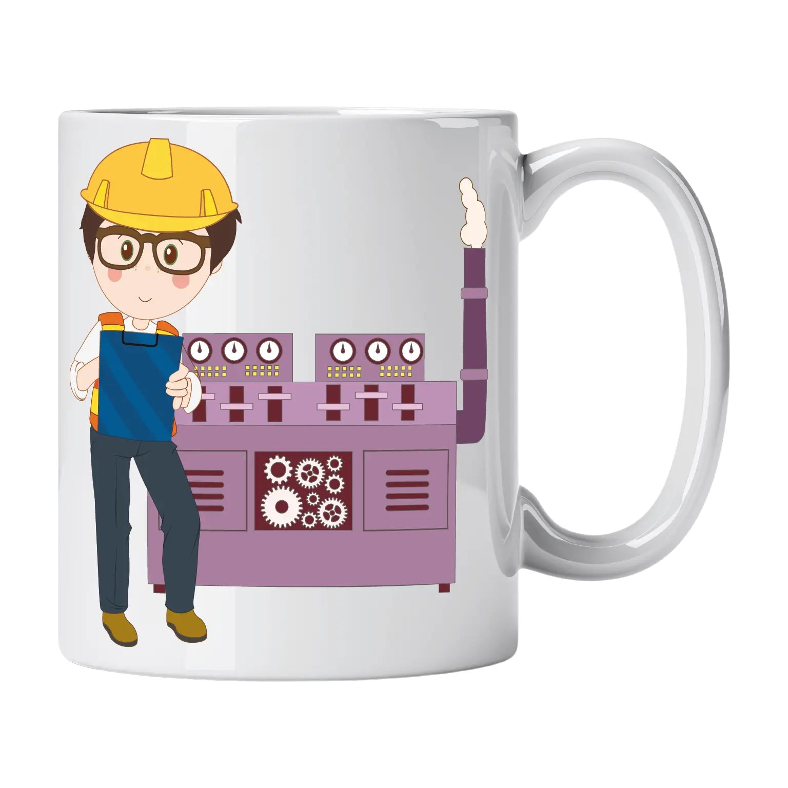 Caneca de Cerâmica Engenheiro Mecânico | Cucawik