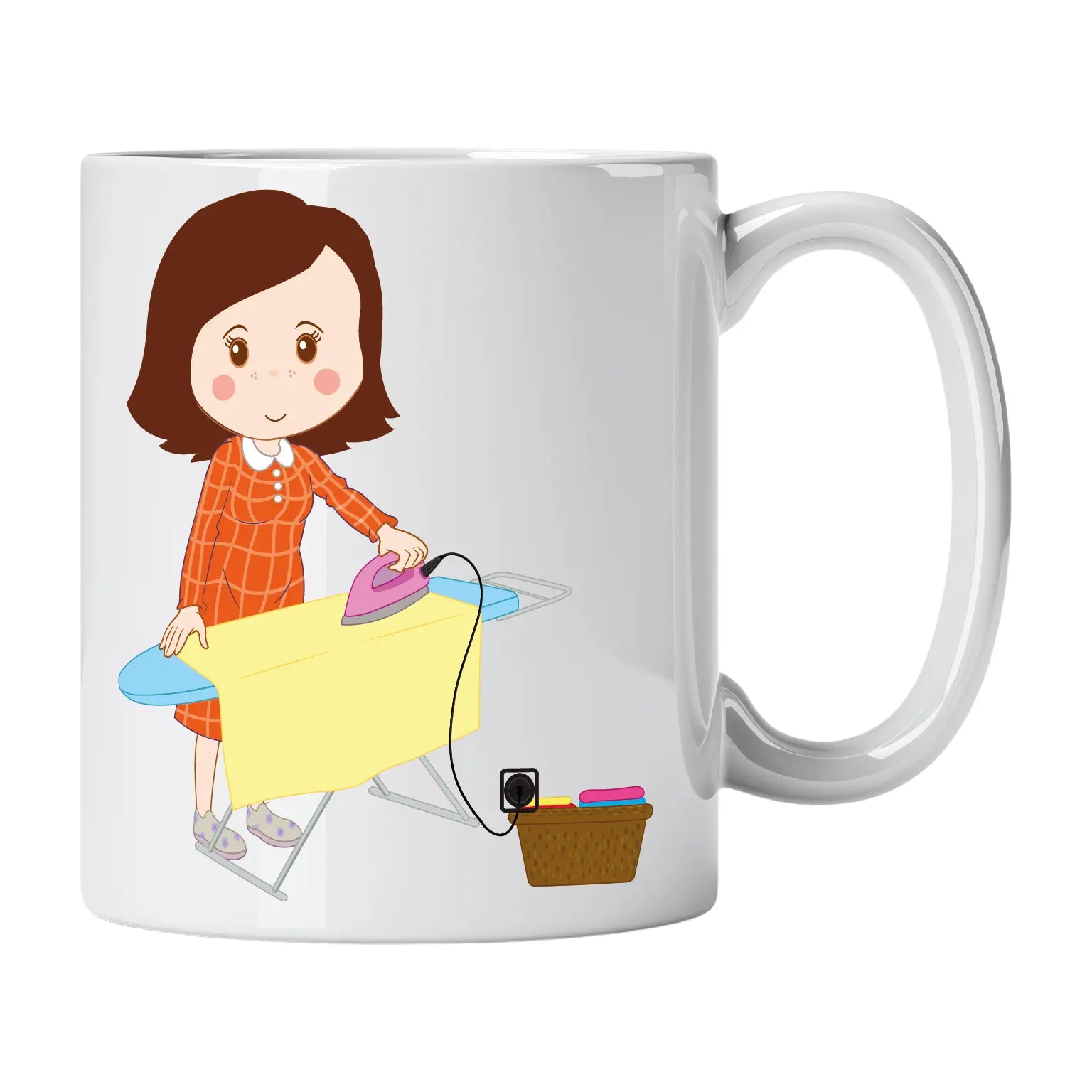 Caneca de Cerâmica Engomadeira | Cucawik