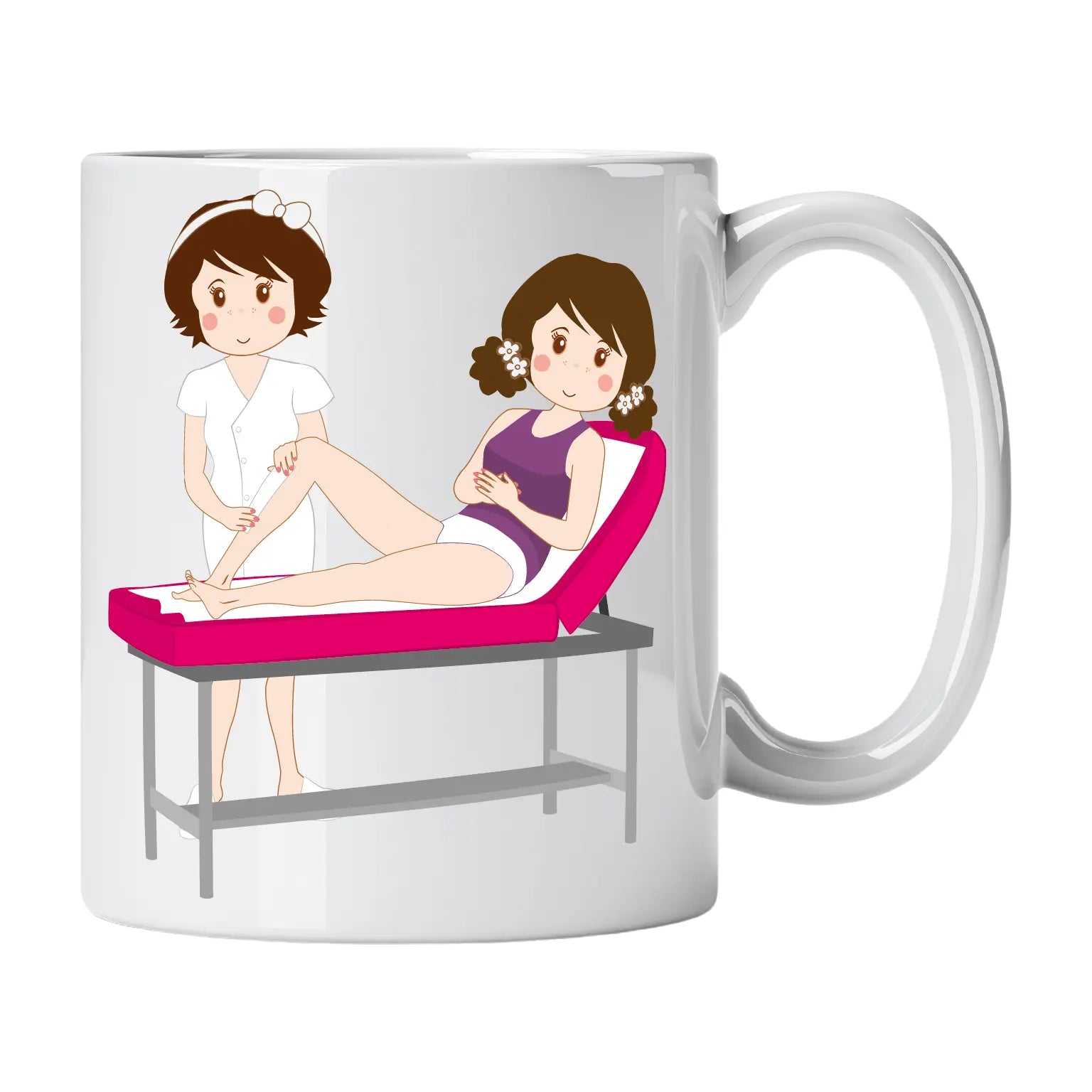 Caneca de Cerâmica Esteticista Depiladora | Cucawik