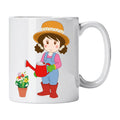 Caneca de Cerâmica Florista | Cucawik